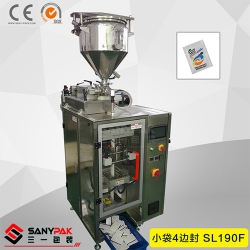 Four side seal sachet filling packing machine