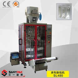 Multi-Lane stick filling sealing packing machine